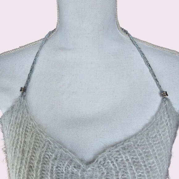 ✨‎ Handmade Knit & Crochet Mesh Top ✨ - Picture 5 of 6
